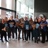 Diplomering van de opleiding Informatiehuishouding van de IT Academy.